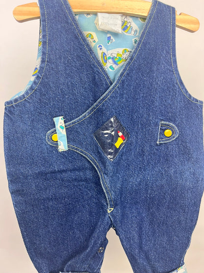 Jeans salopette maat 3 maand