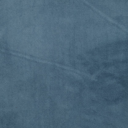 Dubbelzijdige teddy stof blauw