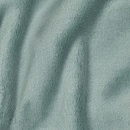 Dubbelzijdige teddy stof oud groen