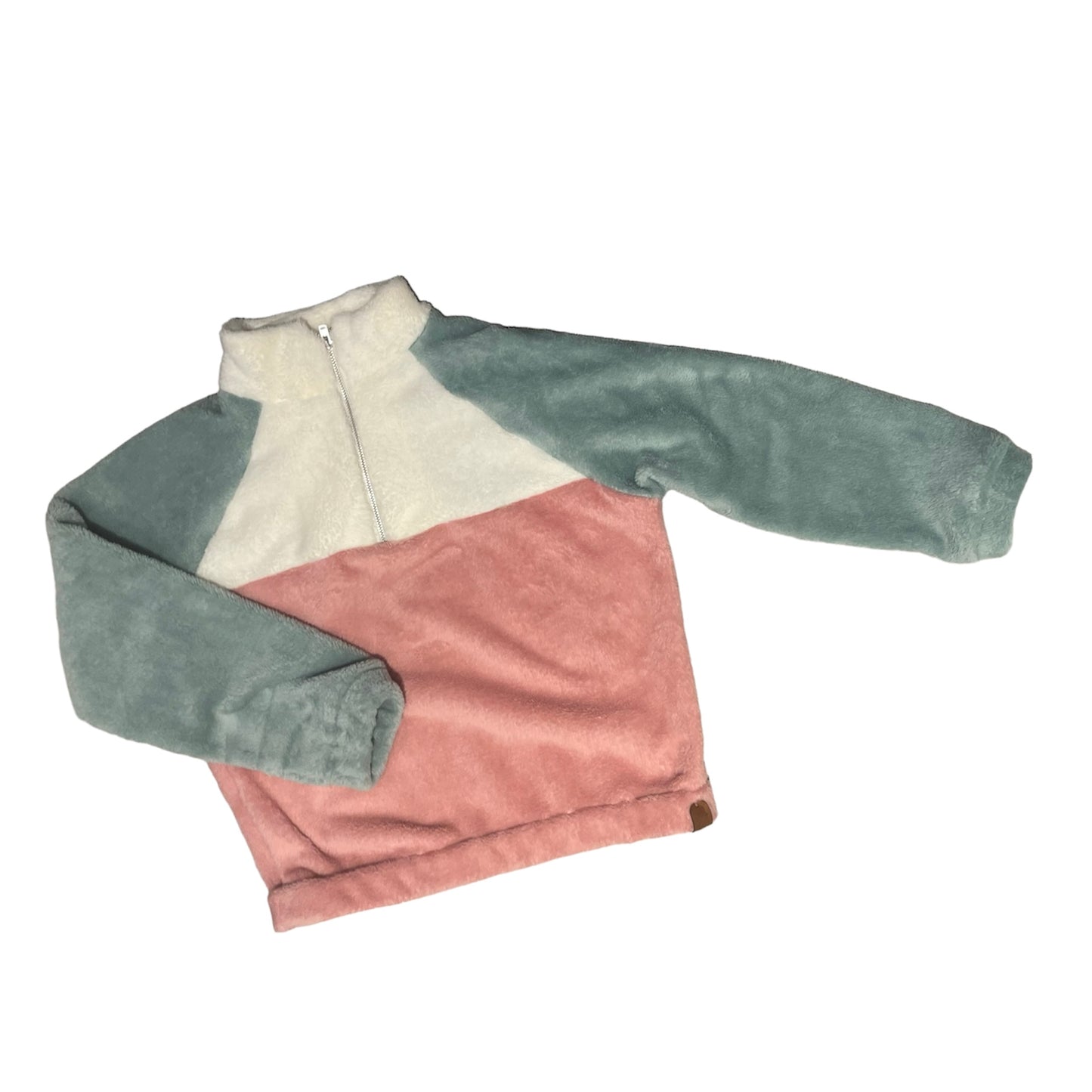 Oud roze Colourblock Sweater 11y