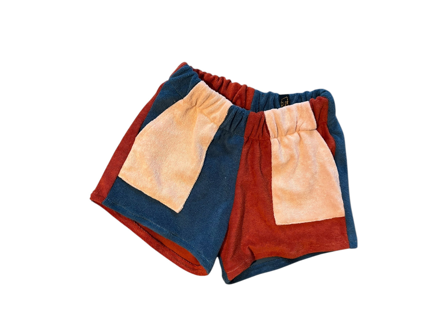 Colorblock shorty short