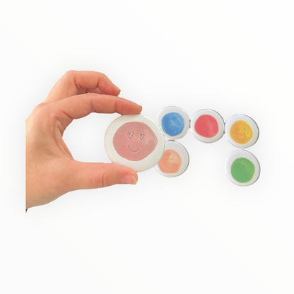 Pakket 6 magneten - humeur (56mm)