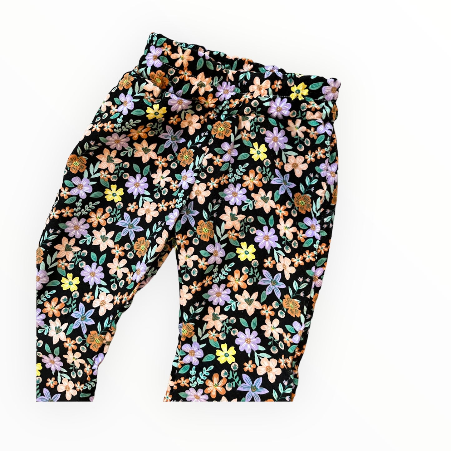 Floral disco pants 5y