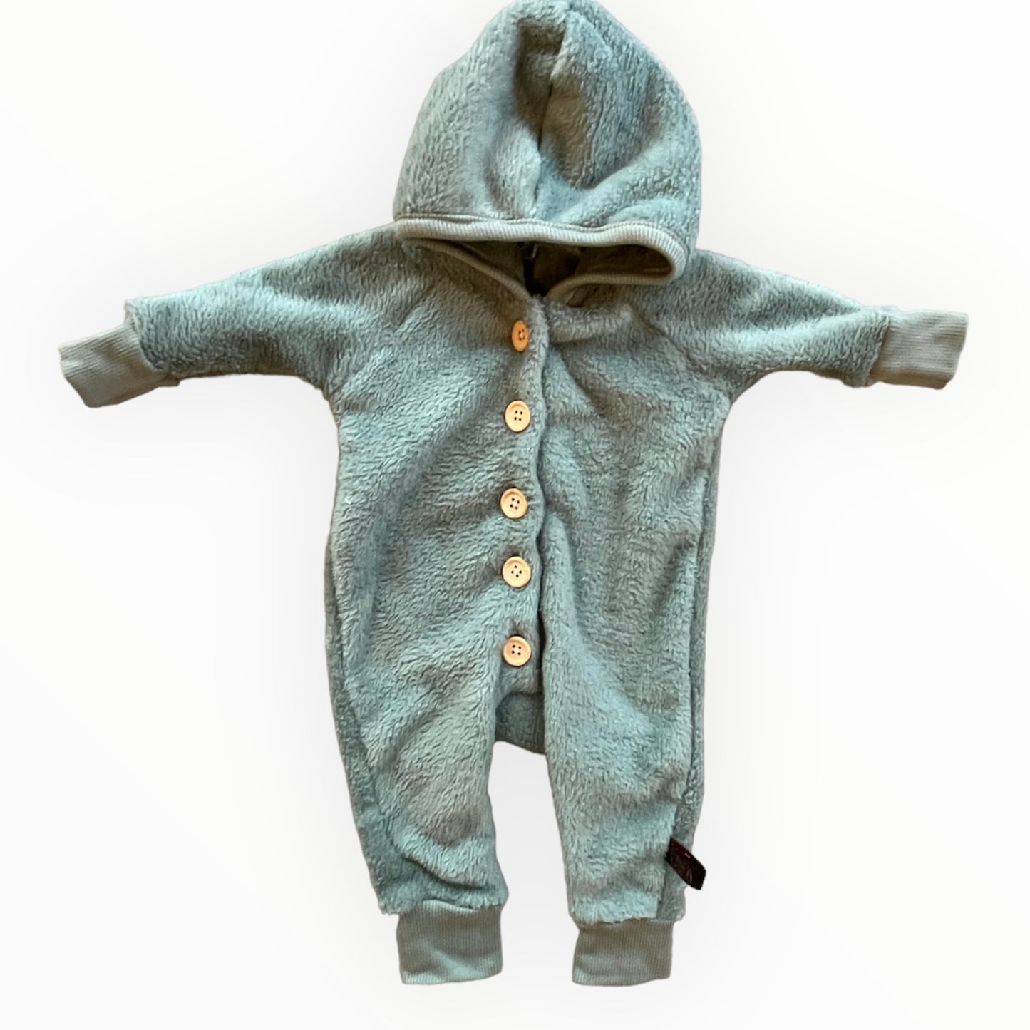 Teddy babypakje oud groen 3M