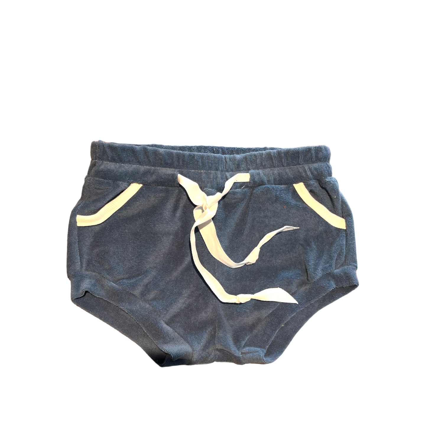 Blauw shorty shortje 7 y