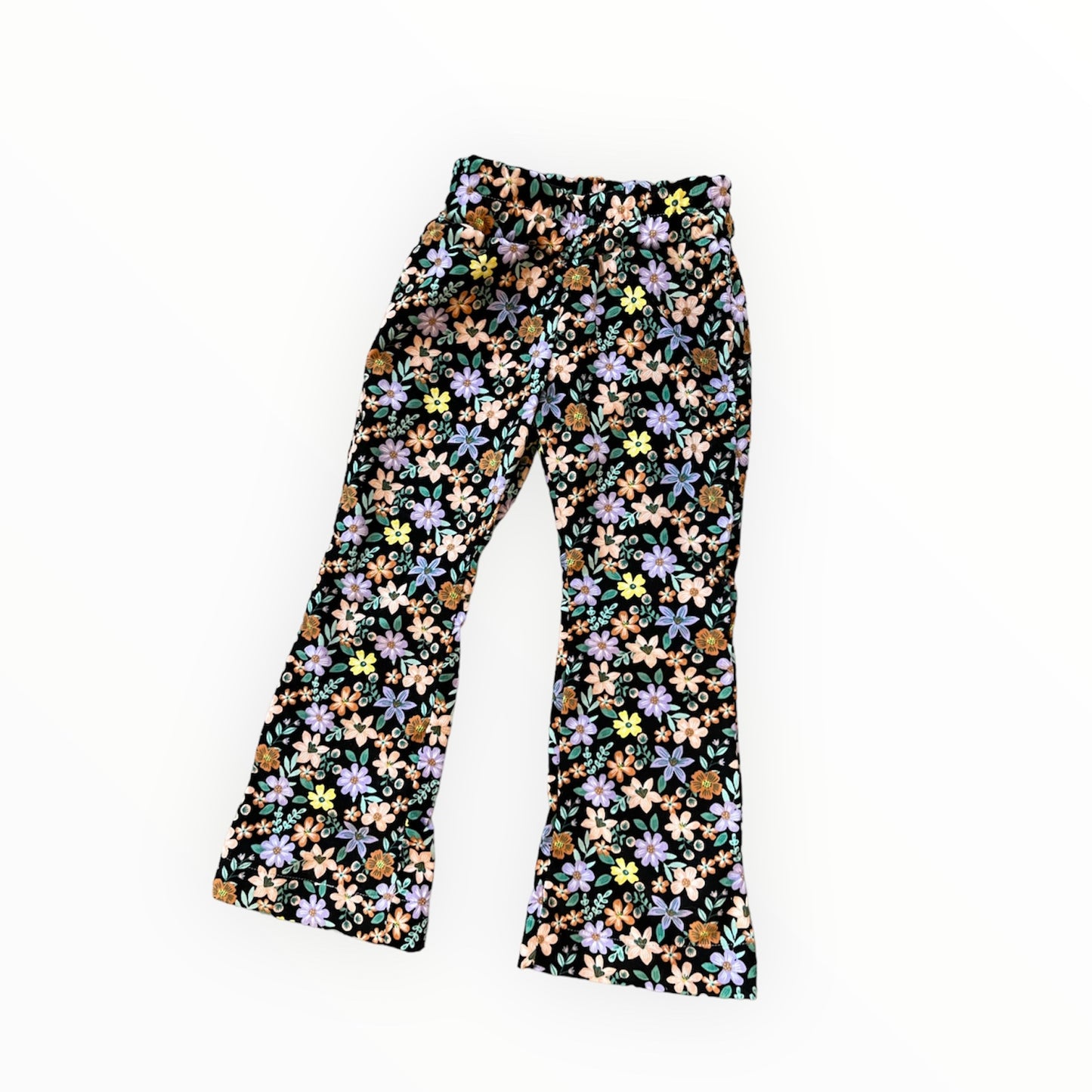 Floral disco pants 5y