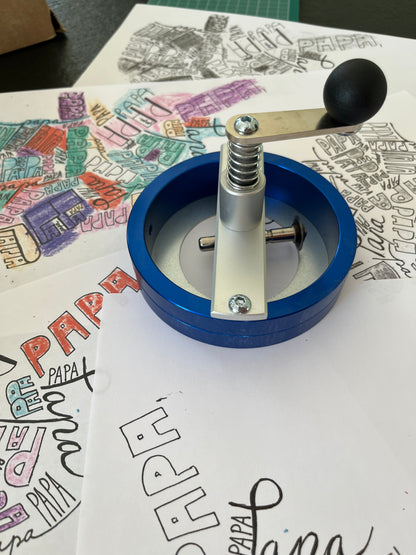 Huren van onze button machine