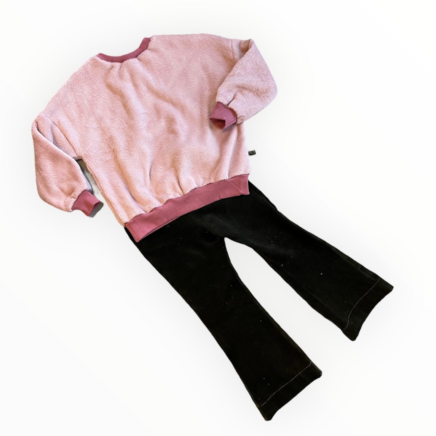 Unicolor sweater roze 5y