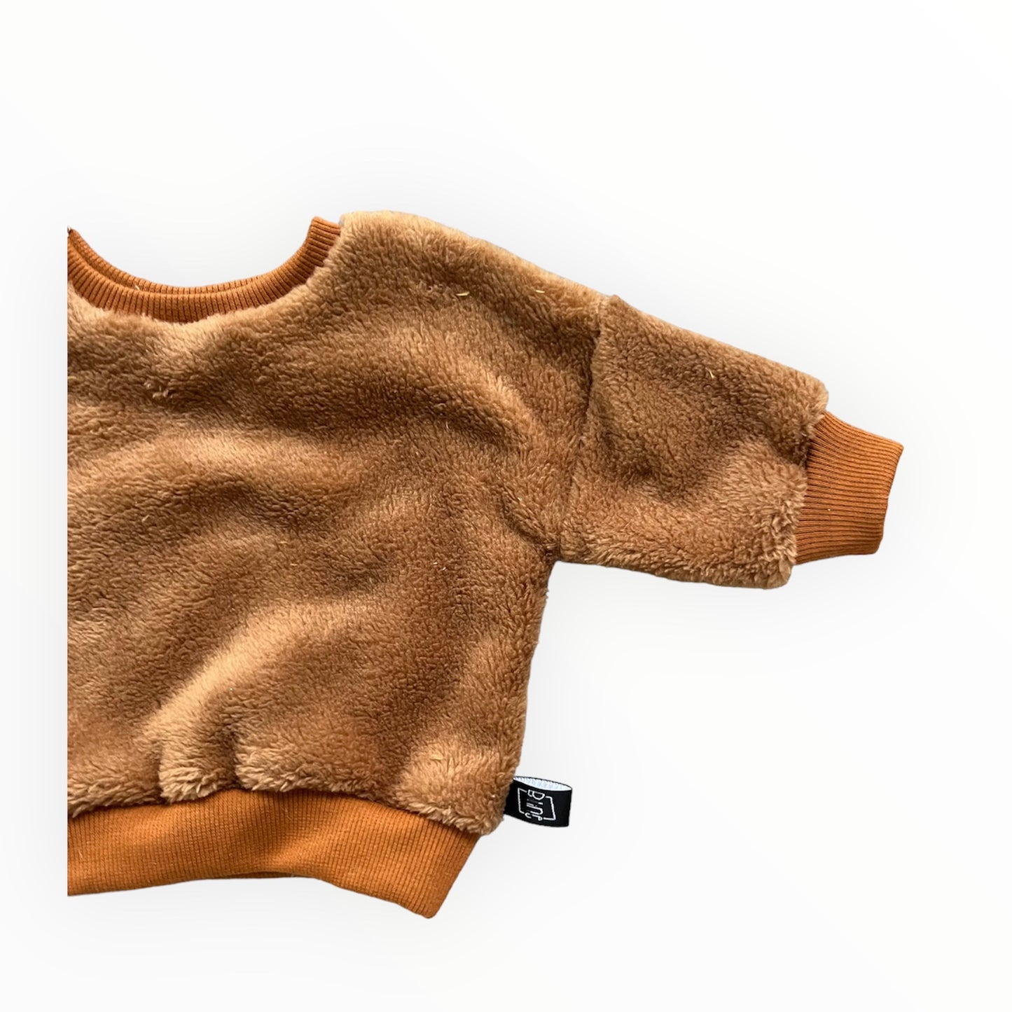 Unicolor Sweater Camel Bruin