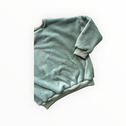 Unicolor Sweater Oud Groen