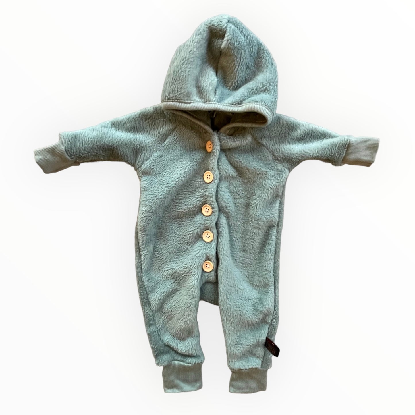 Teddy babypakje oud groen 3M