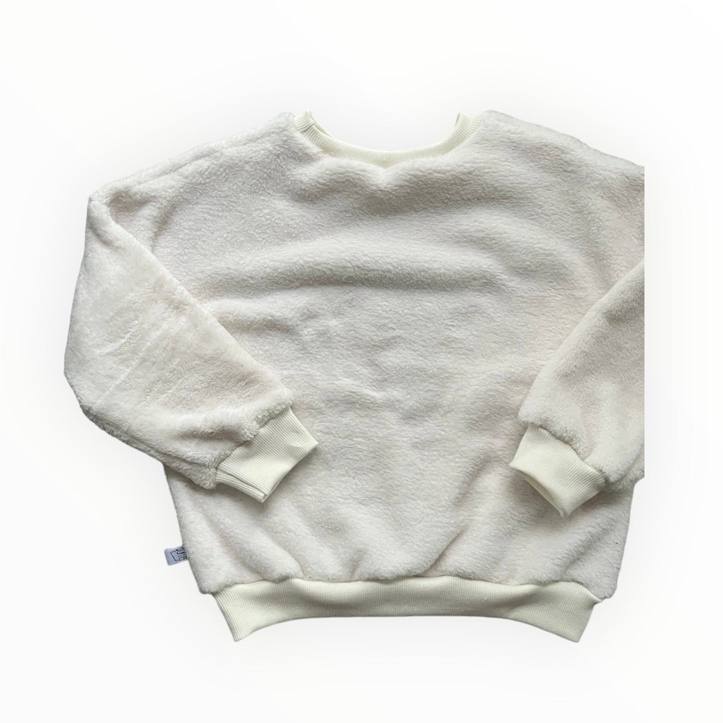 Unicolor sweater wit 3y