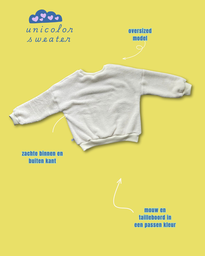 Unicolor Sweater Ecru