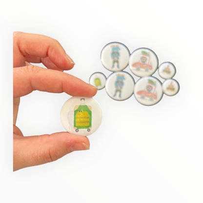 Magneet vakantie - logeren (31mm)