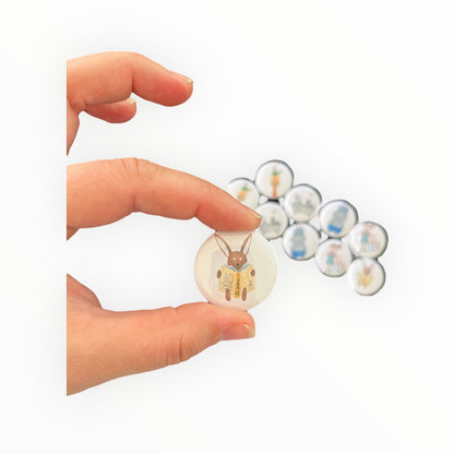 Magneet vrije tijd - lezen (31mm)