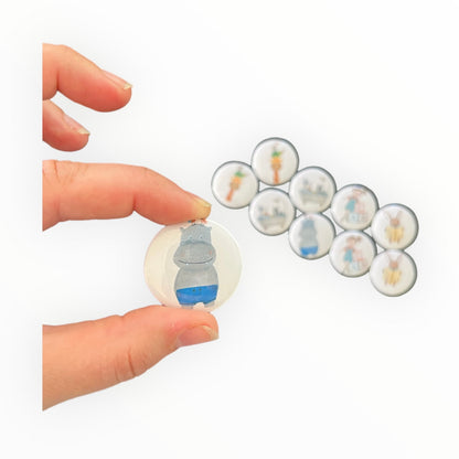 Magneet vrije tijd - zwemmen (31mm)