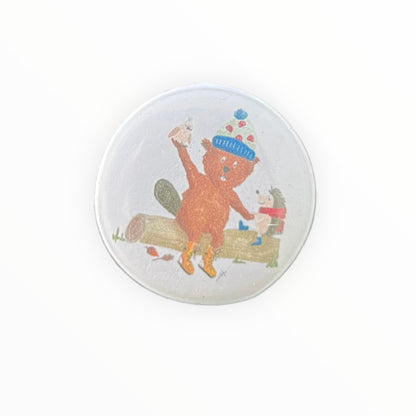 Magneet weekdagen - vrijdag vriendjes (31mm)