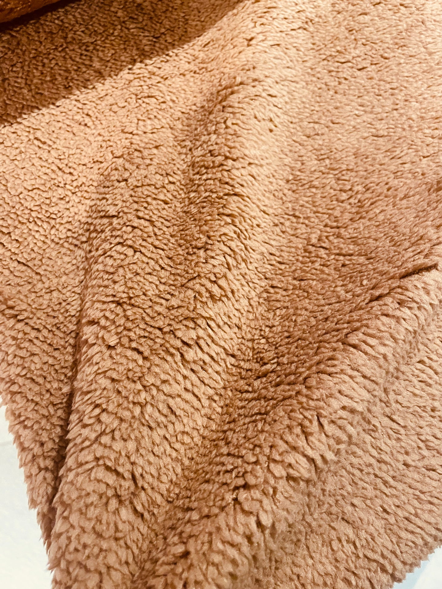 Faux fur Camel