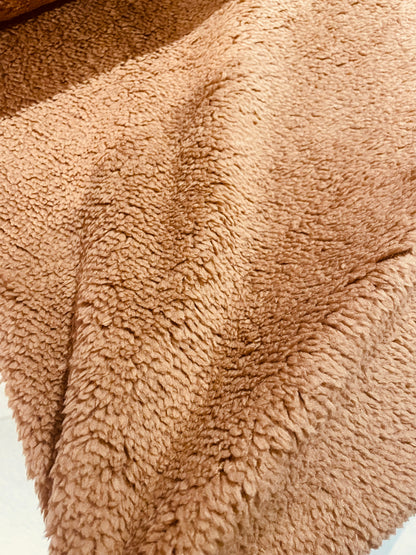 Faux fur Camel