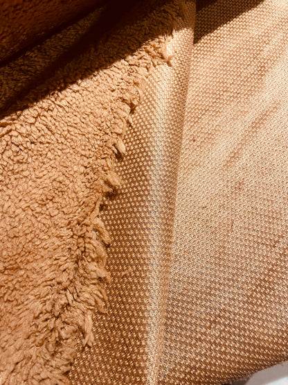 Faux fur Camel