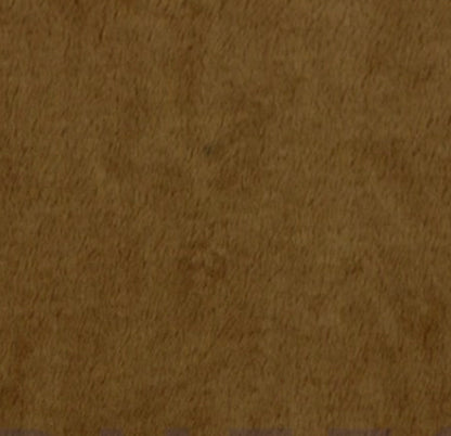 Dubbelzijdige teddy stof Camel